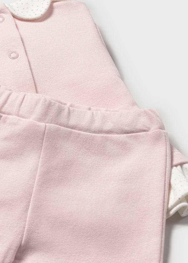 Mayoral Pink Fleece Leggings Set