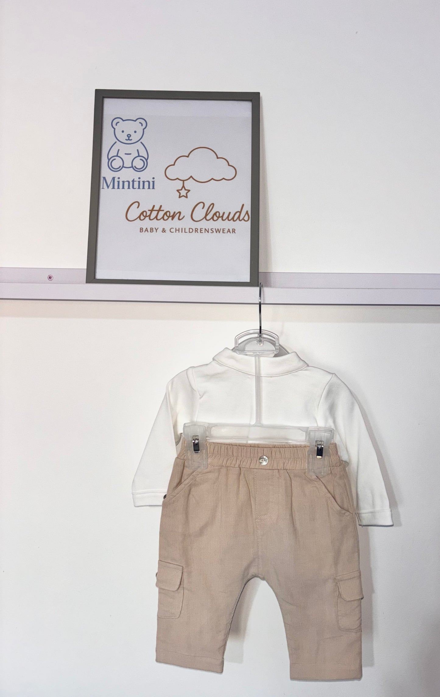Mintini Beige AW25 Trouser Set