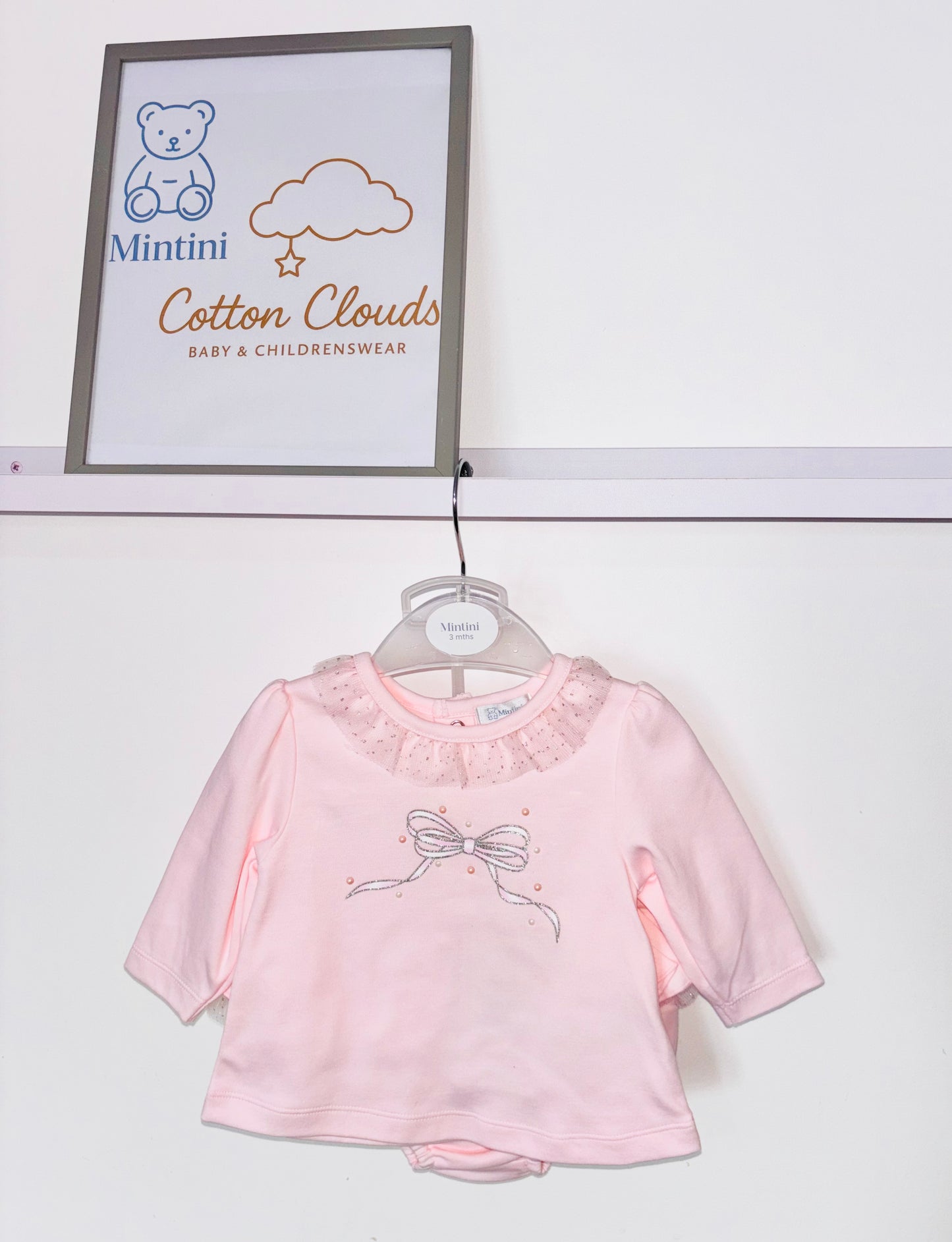 Mintini Pink Bow Jam Pant AW25 Set