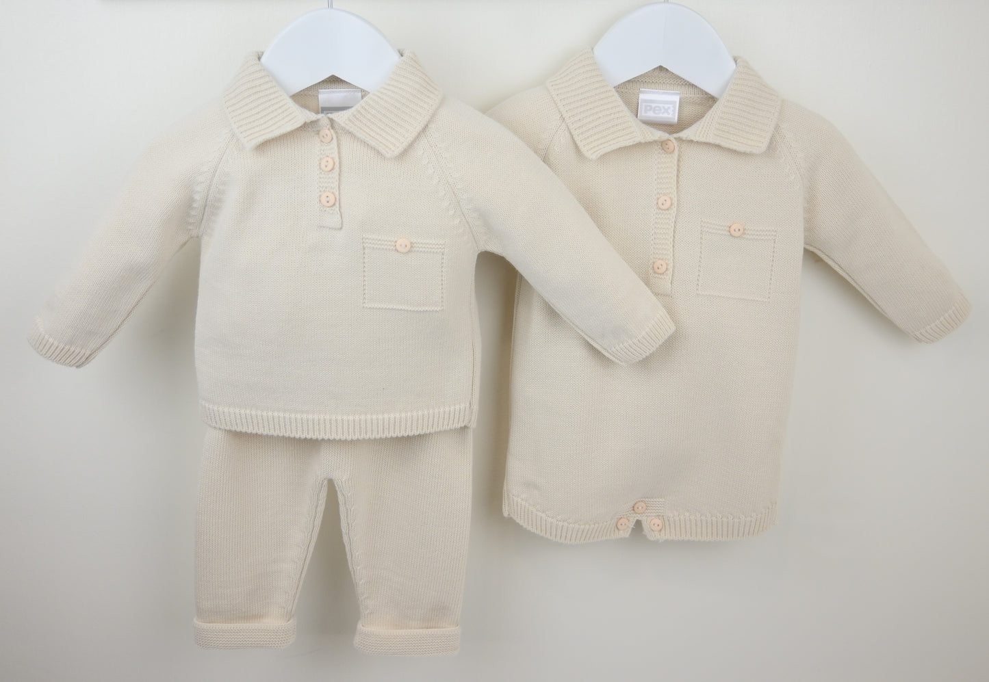 Pex Beige Louis Romper