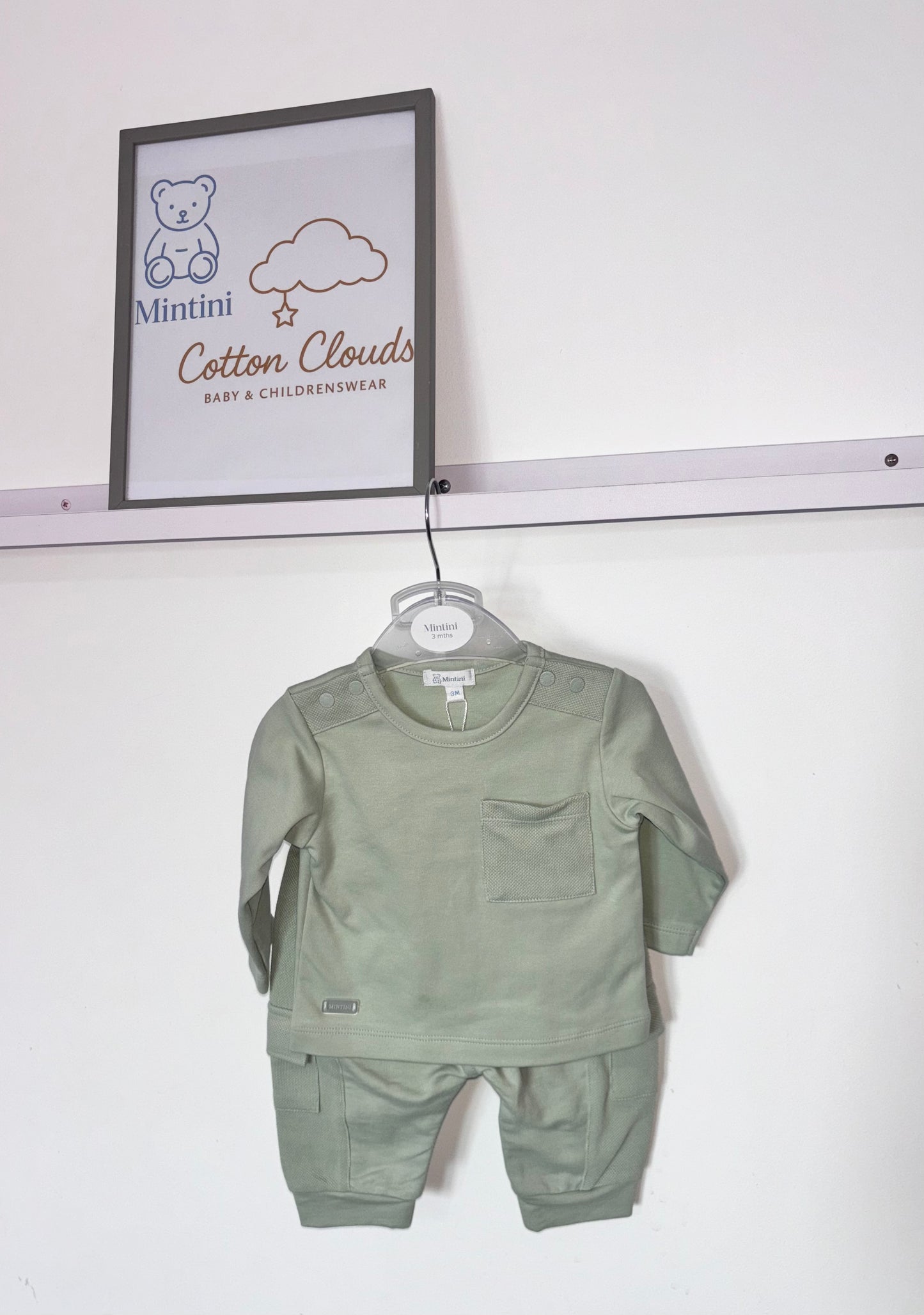 Mintini Sage Green AW25 Jogset