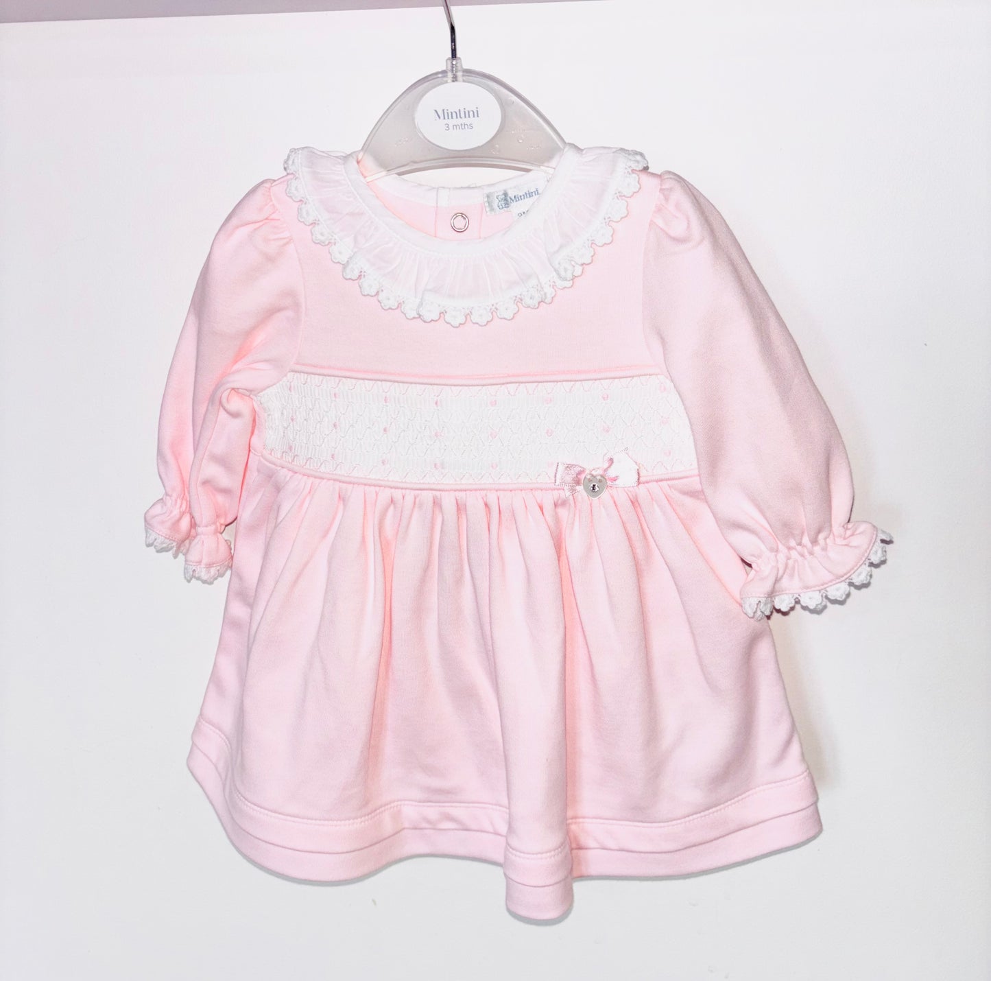 Mintini Smock Pink Dress