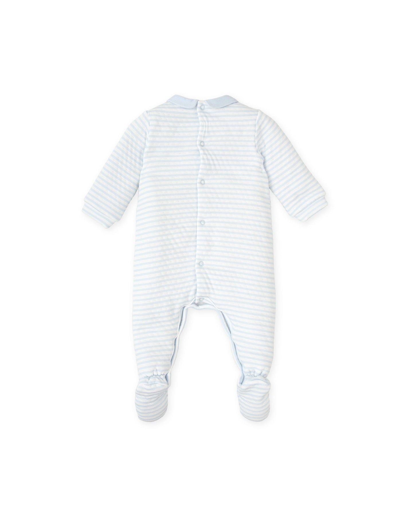 Tutto Piccolo Blue Stripe Onesie