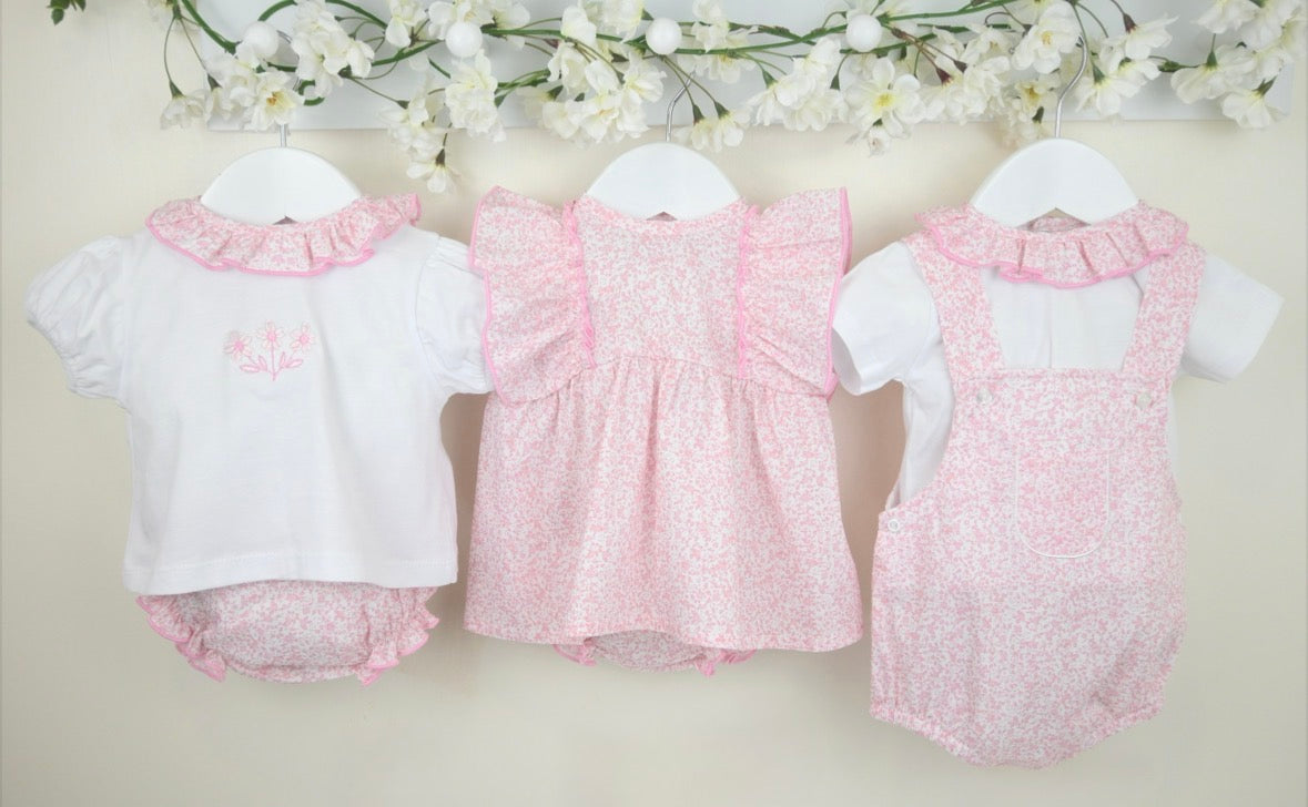Pex Pink Muriel Dungaree Outfit