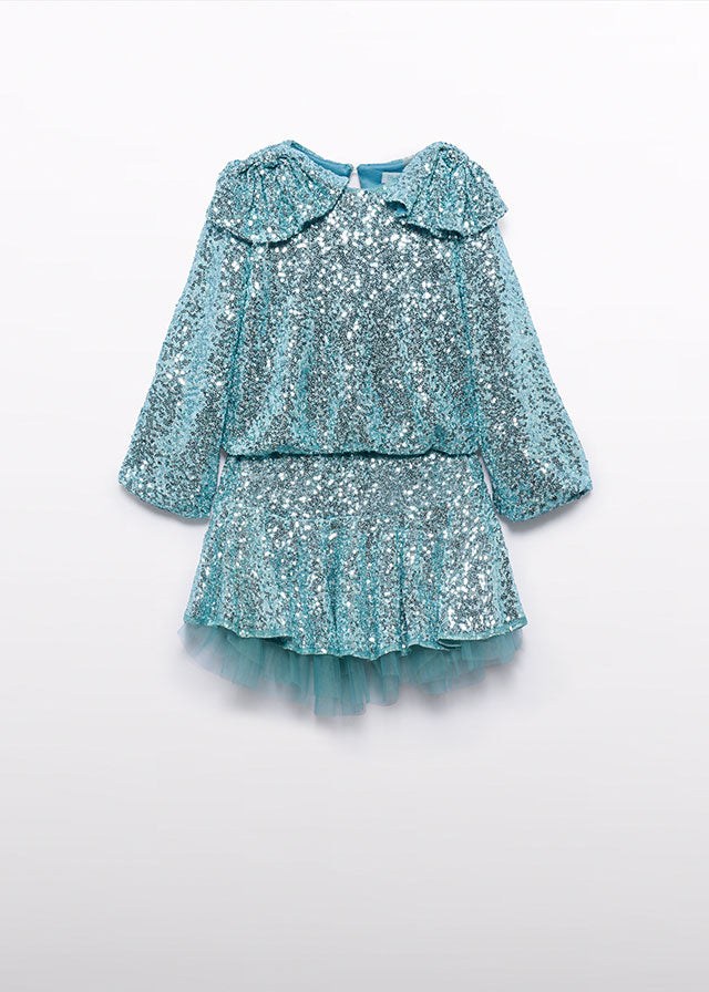 Abel & Lula Sequin Skirt Set