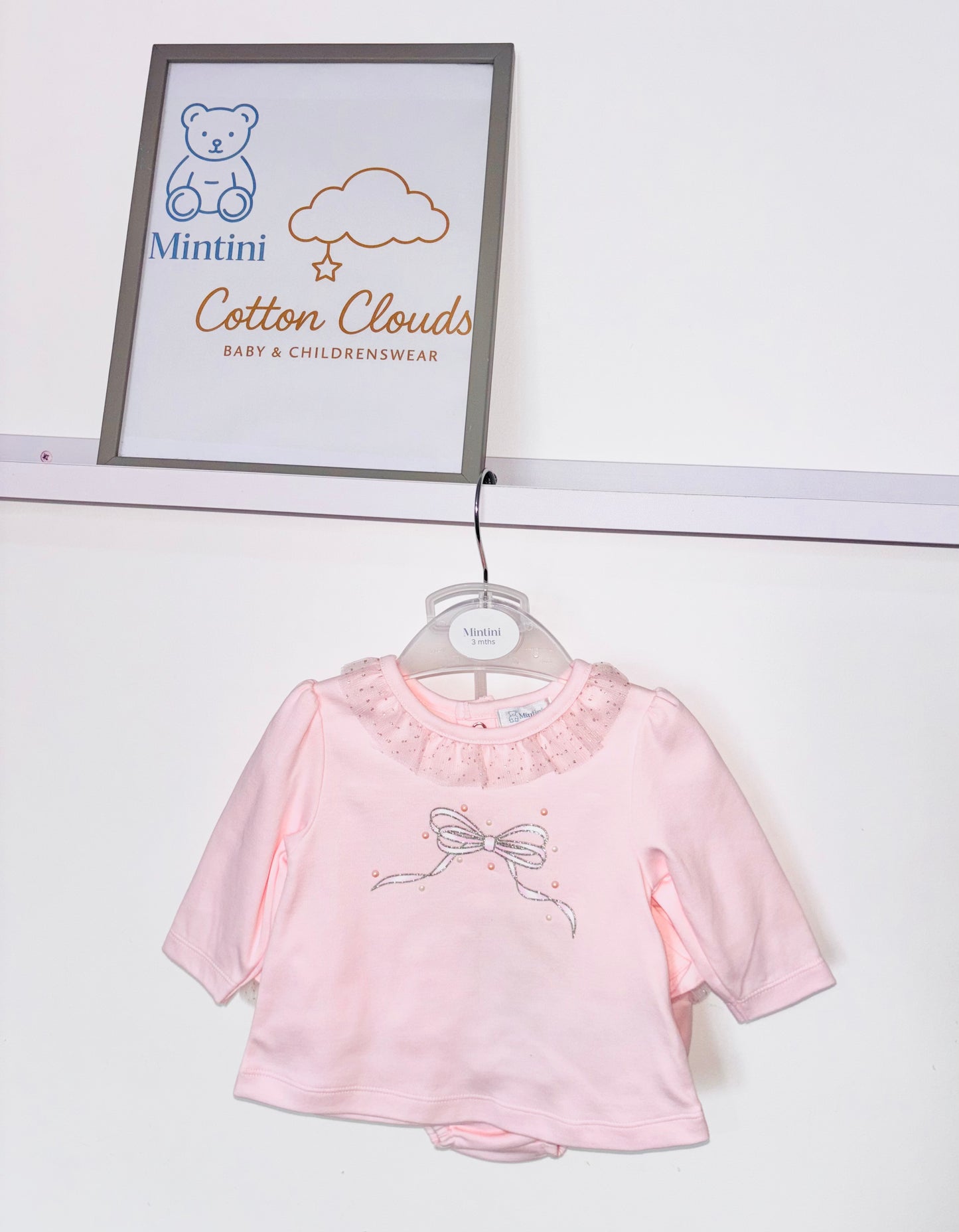 Mintini Pink Bow Jam Pant AW25 Set