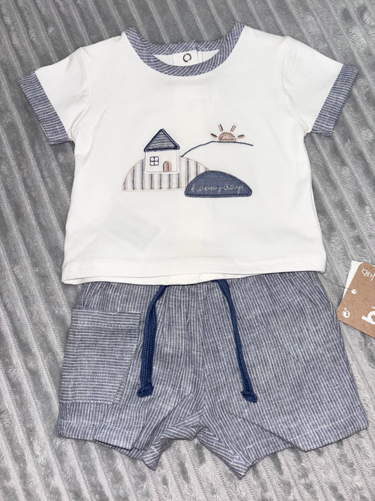 Mayoral Blue Shorts set