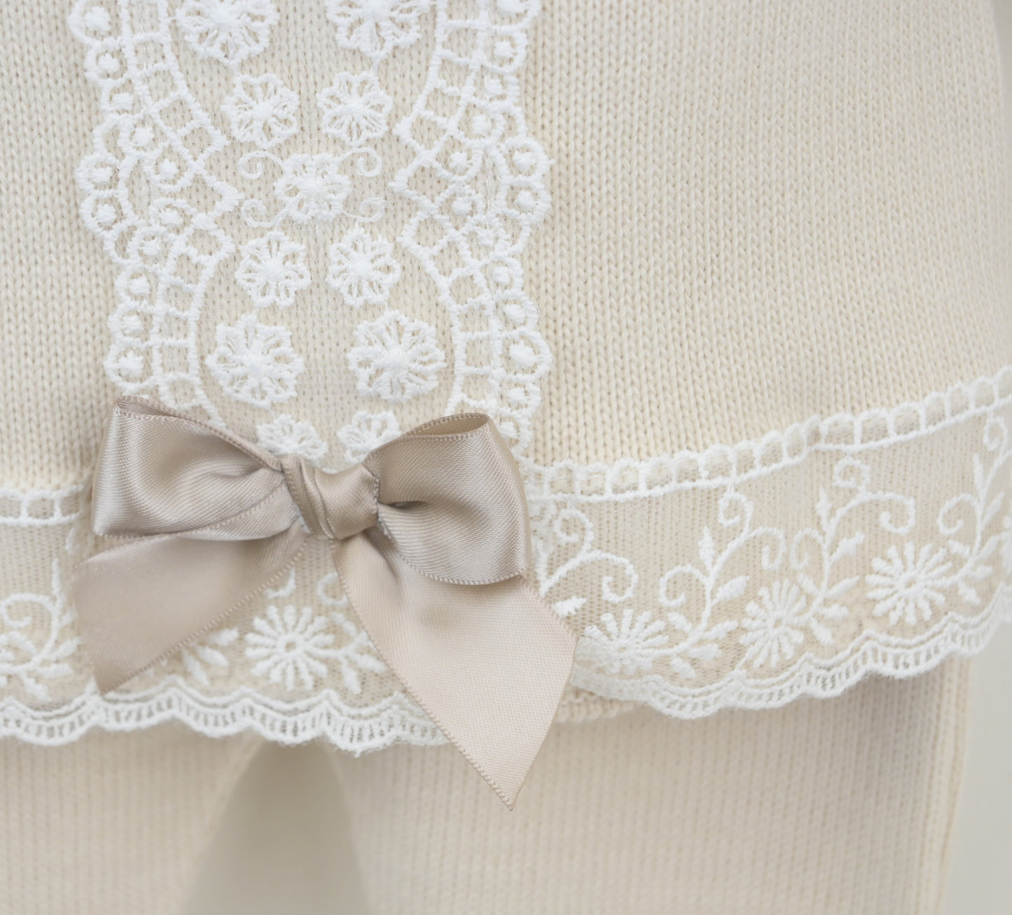 Pex Natural Lace Knitted Outfit
