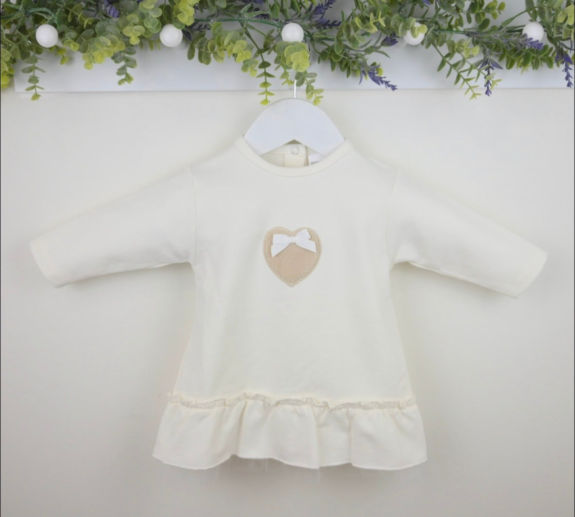 Pex Ivory Heart Portia Dress