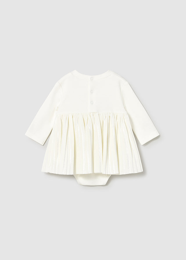 Mayoral White Romper Dress