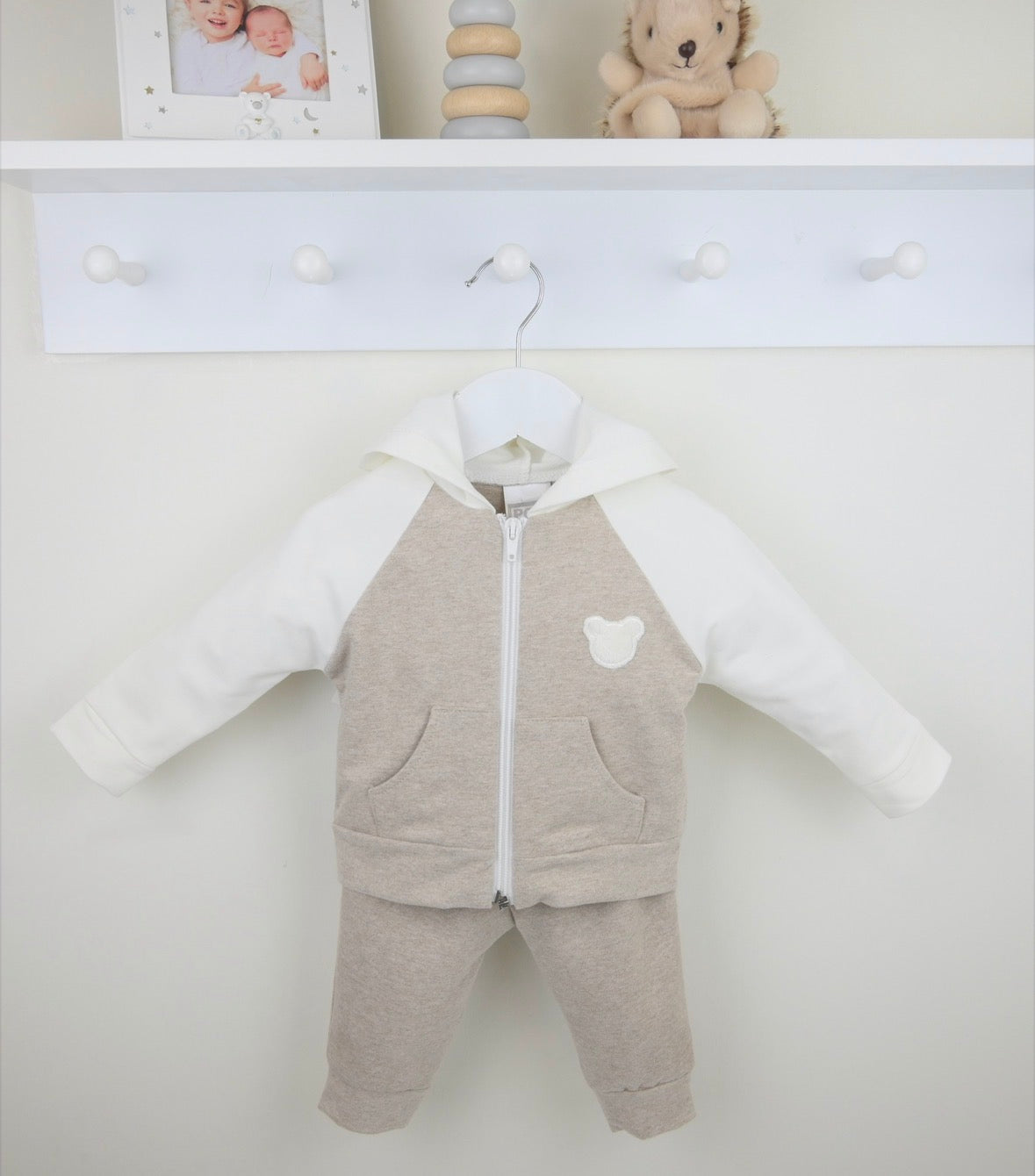 Pex Beige Teddy Tracksuit