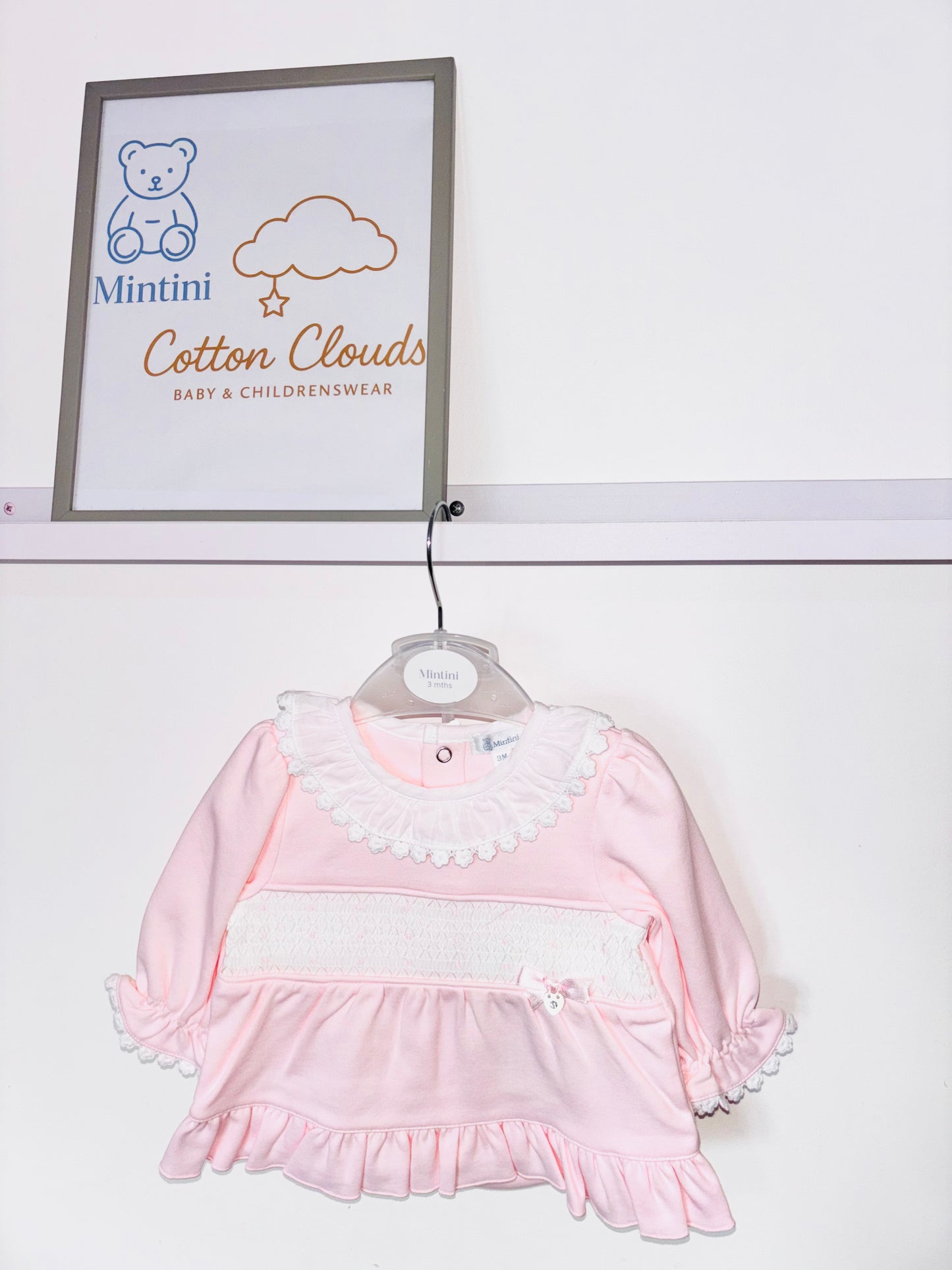 Mintini Pink Smock Jam Set