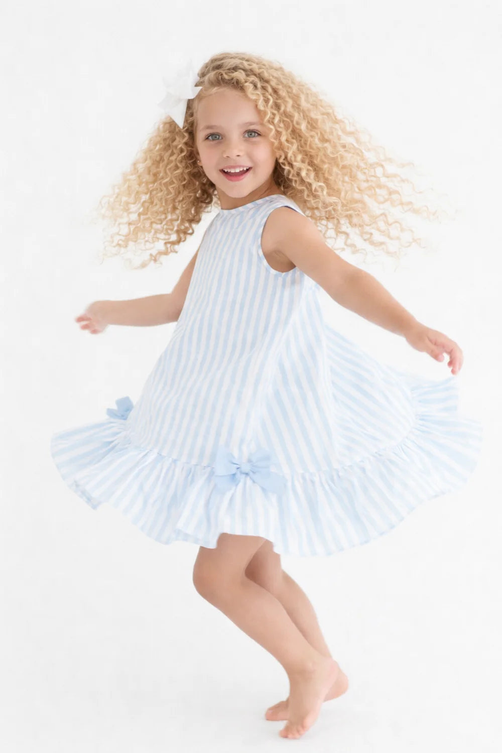 Harris Kids Grace Blue Dress