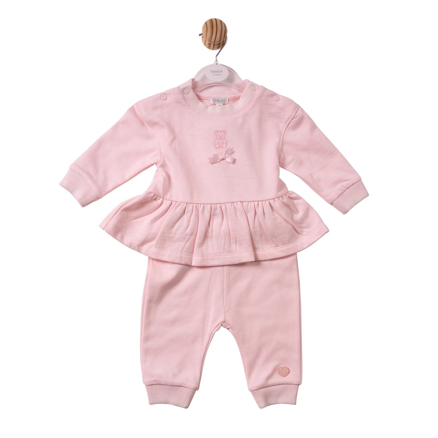 Mintini Pink Bear Tunic Outfit