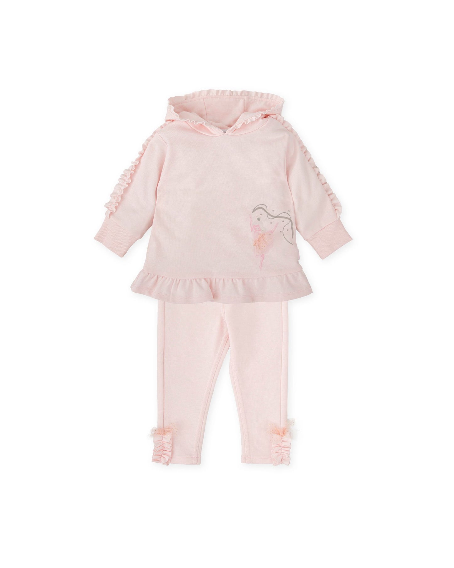 Tutto Piccolo Pink Hoody Set