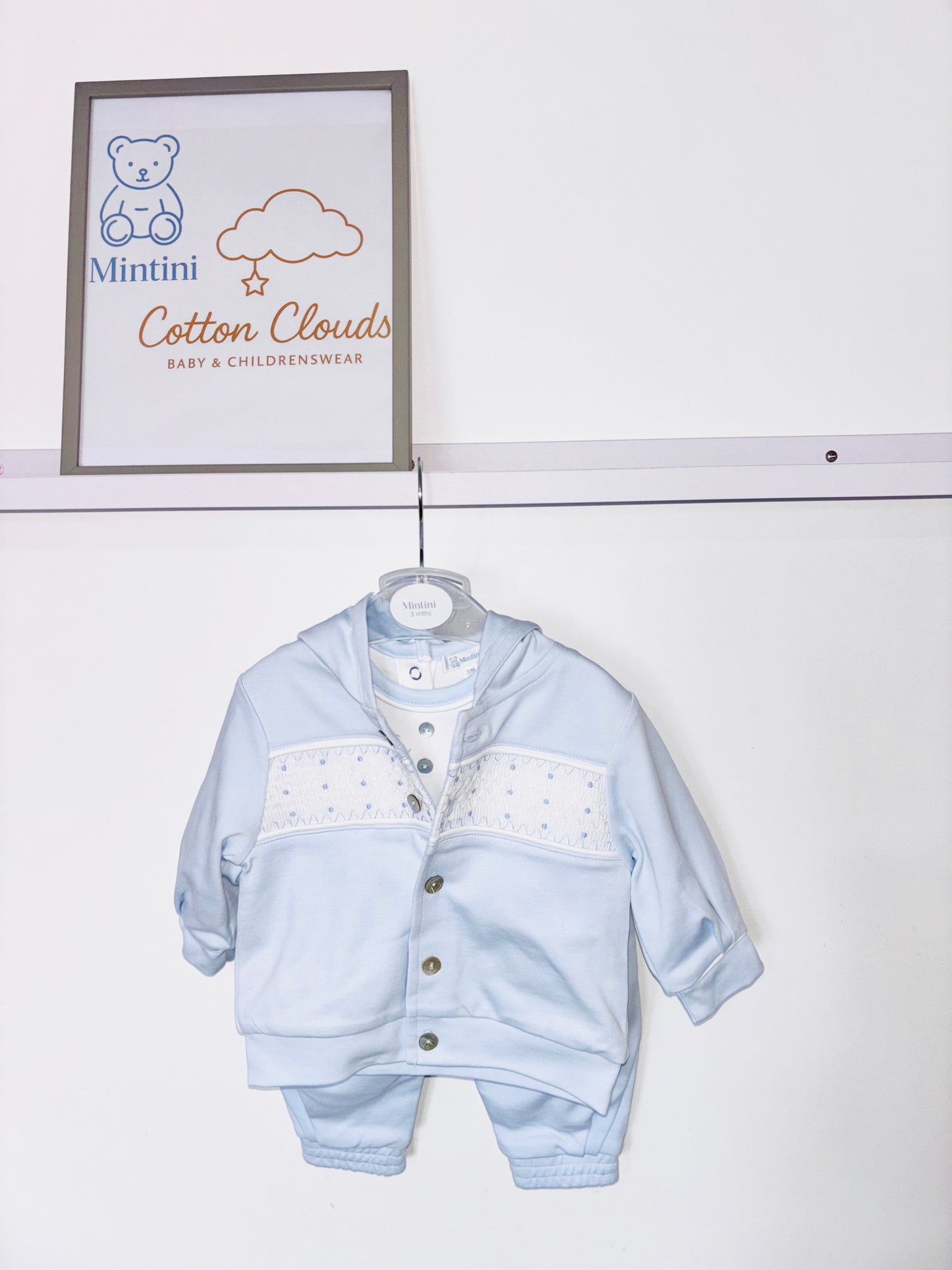 Mintini Smock 3 Piece Blue AW25