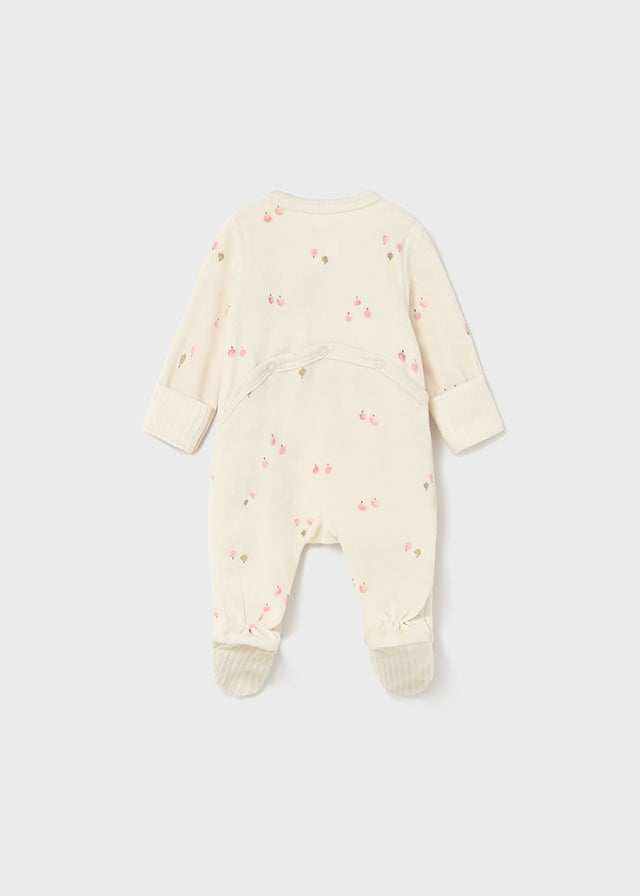 Mayoral Velour Onesie