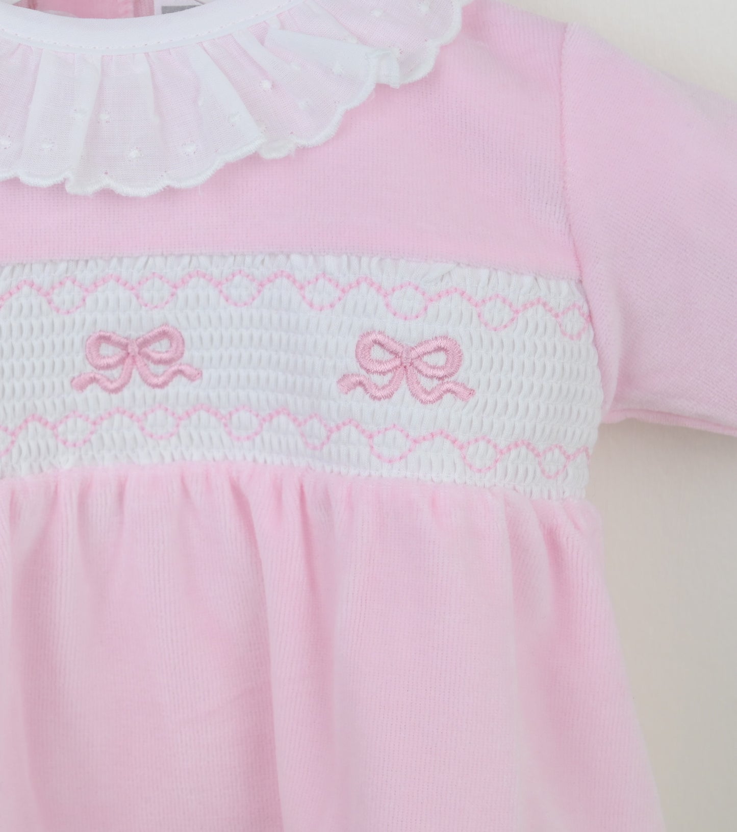 Pex Pink Bow Romper