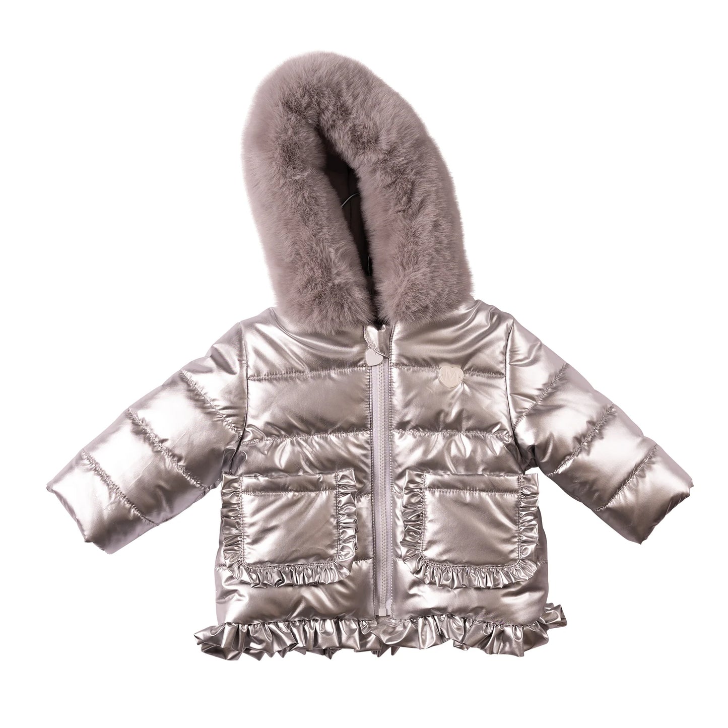 Mintini Silver Heart Coat