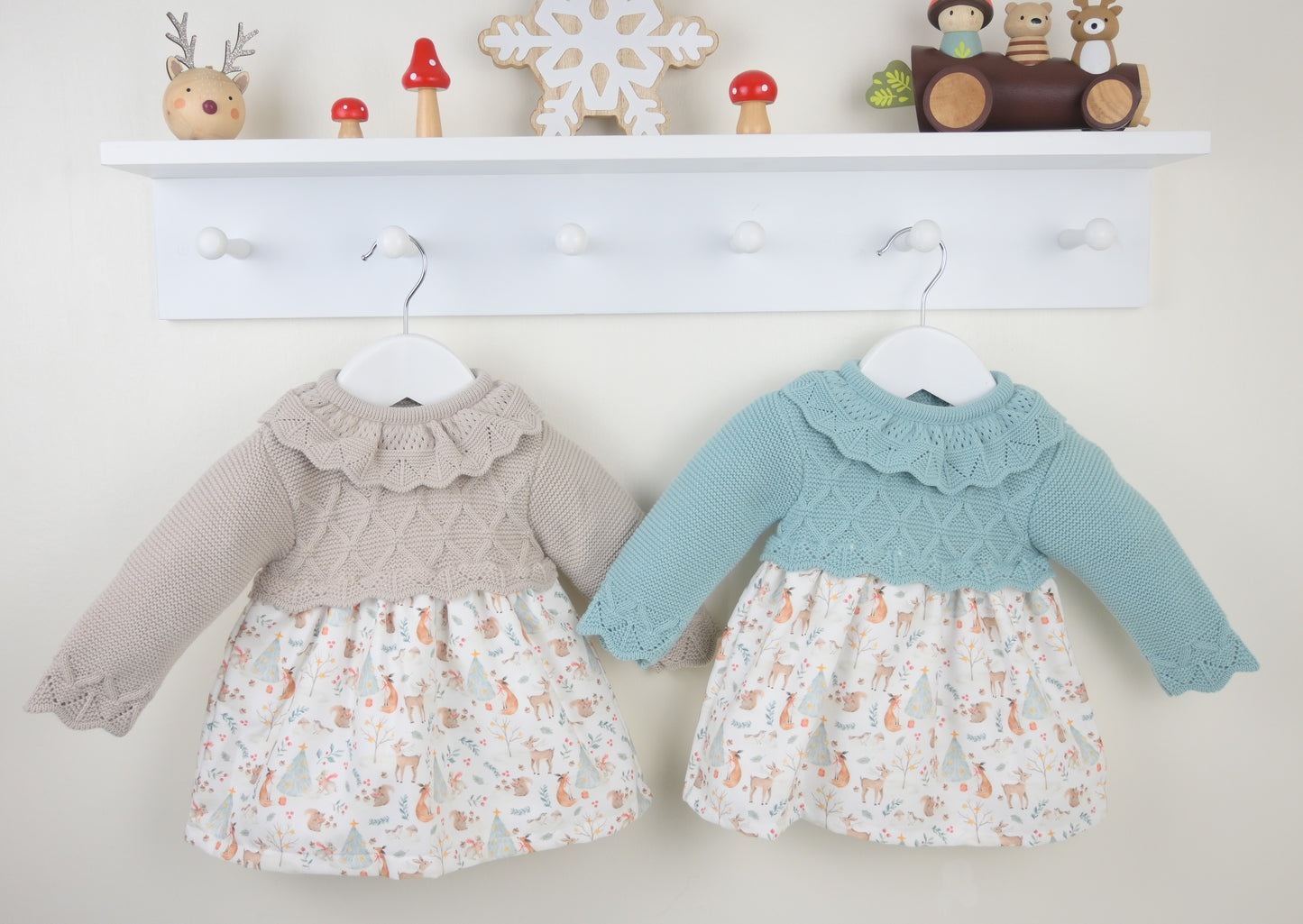 Preorder Pex Winter Friends Natural Dress