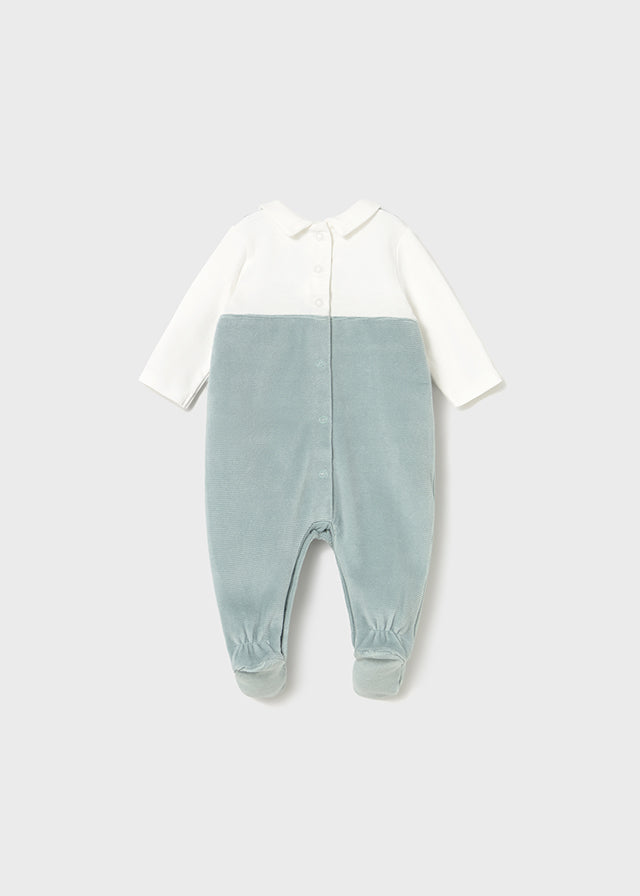 Mayoral Sage Green Cord Romper