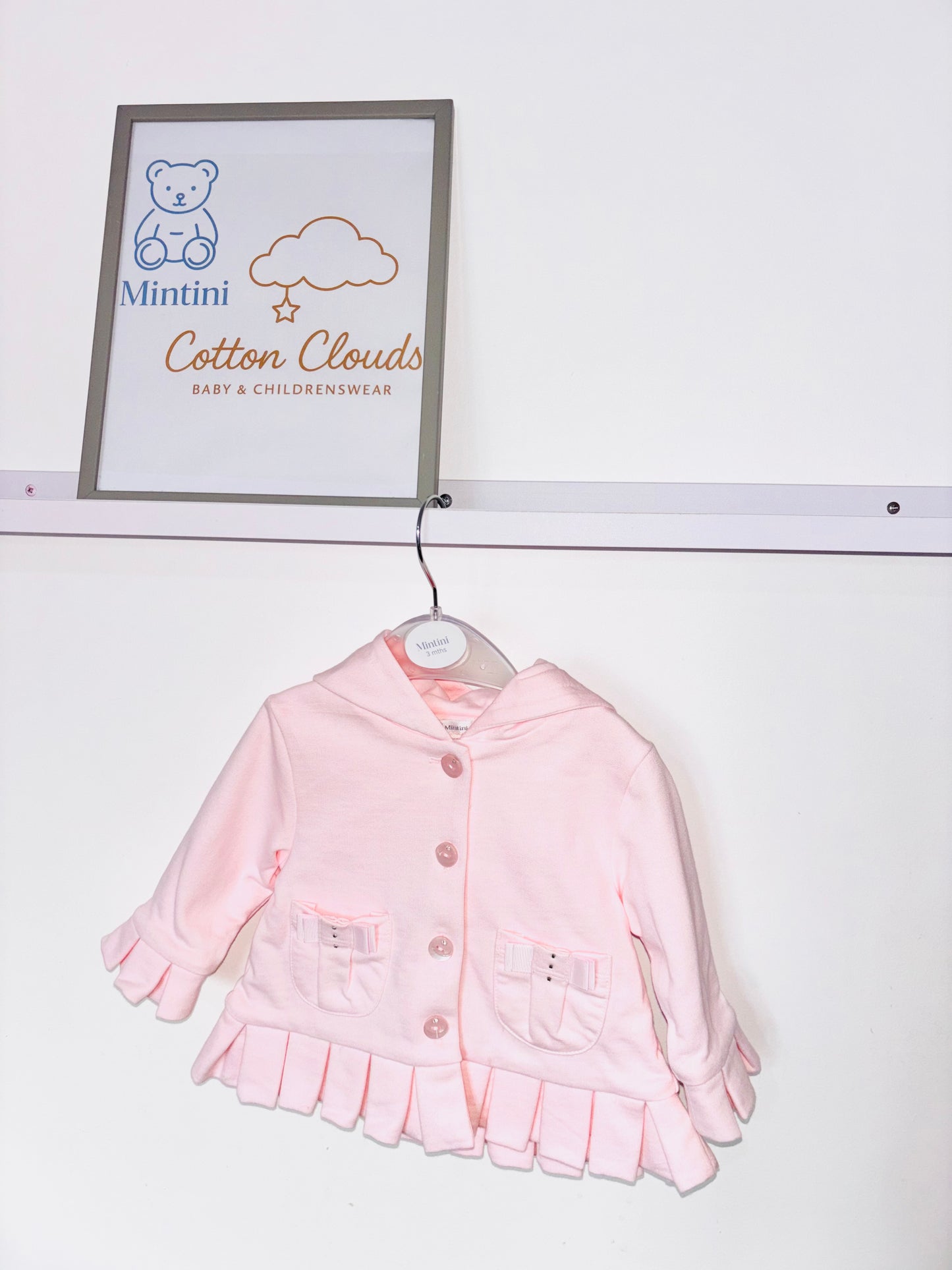 Mintini Pink Frill Jacket AW25
