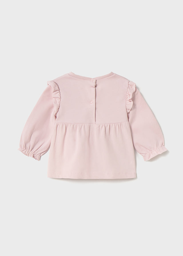 Mayoral Pink Heart Trouser Set