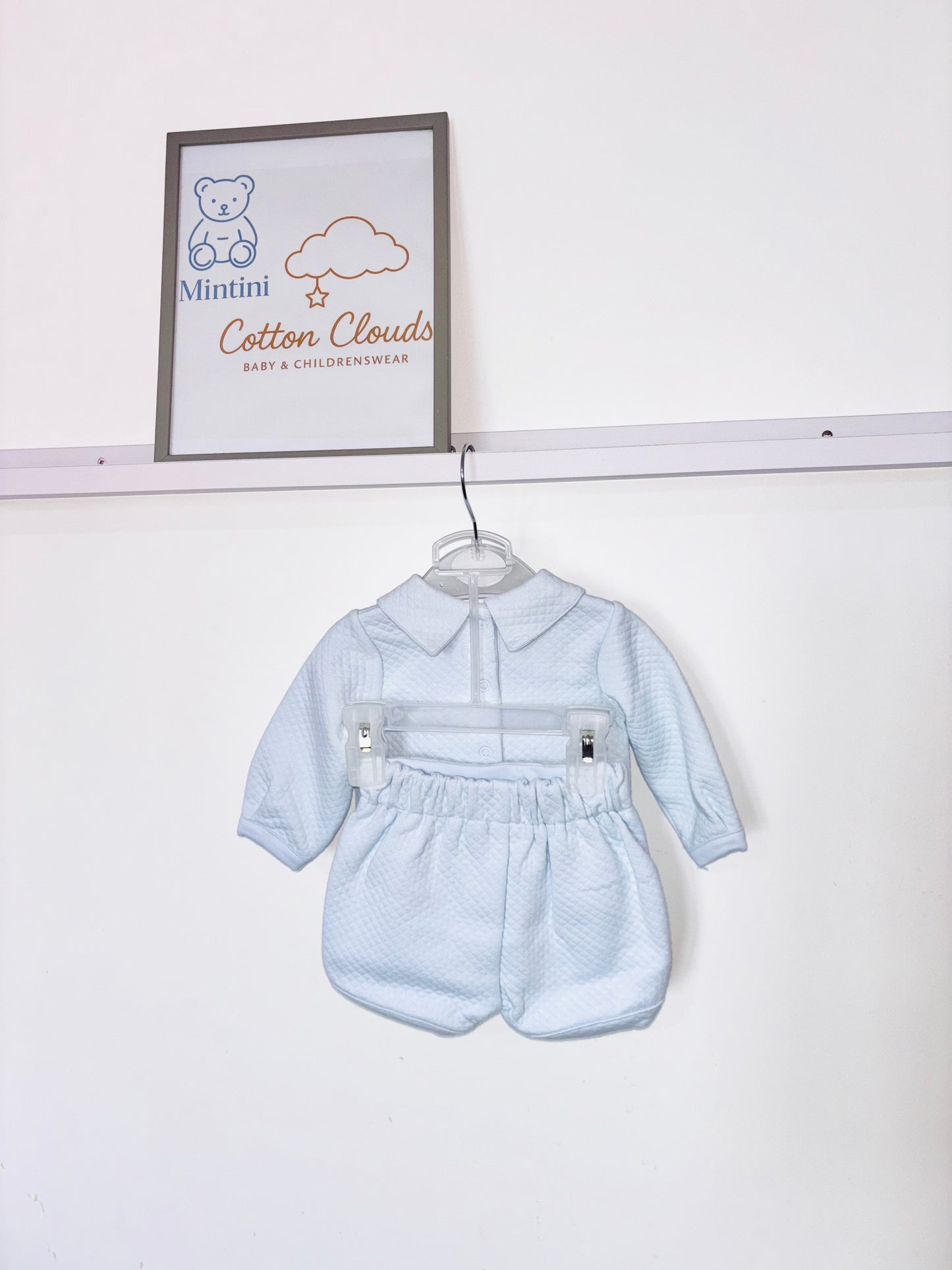 Mintini Blue Shorts Set AW25