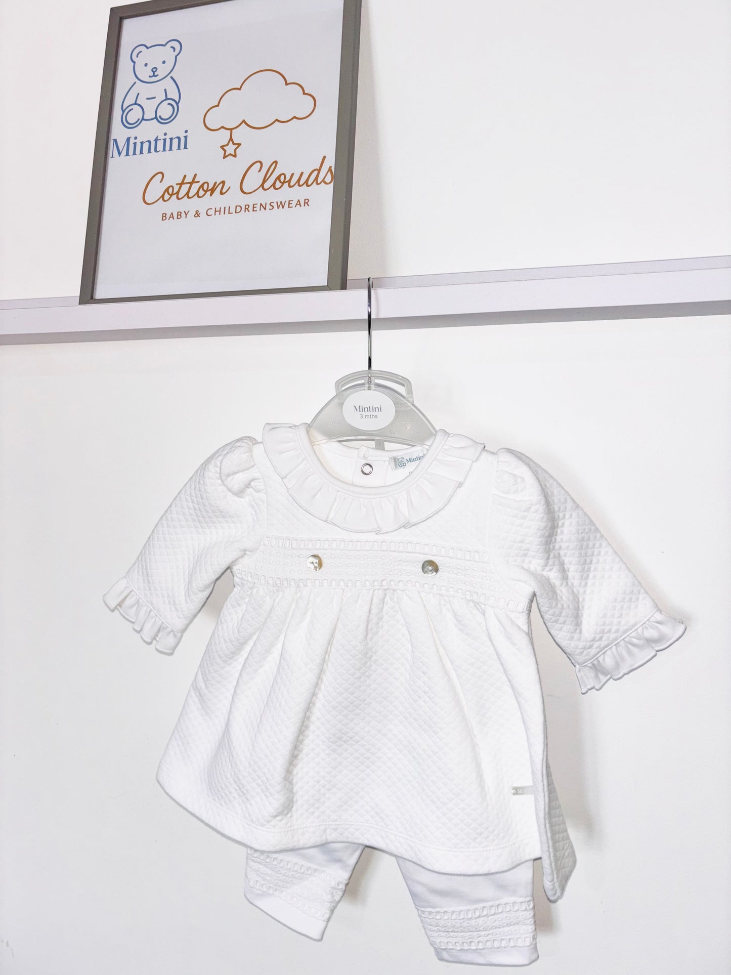 Mintini White Trouser Set AW25
