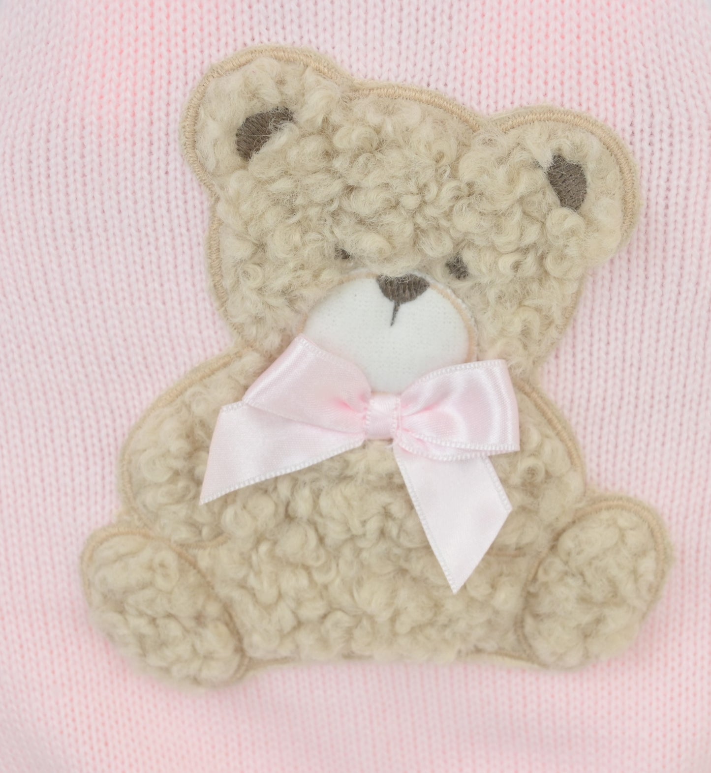 Pex Pink Bear Dungaree Set