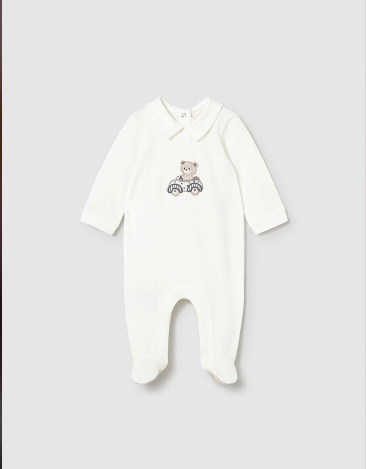 Mayoral Bear Onesie 2 Pack