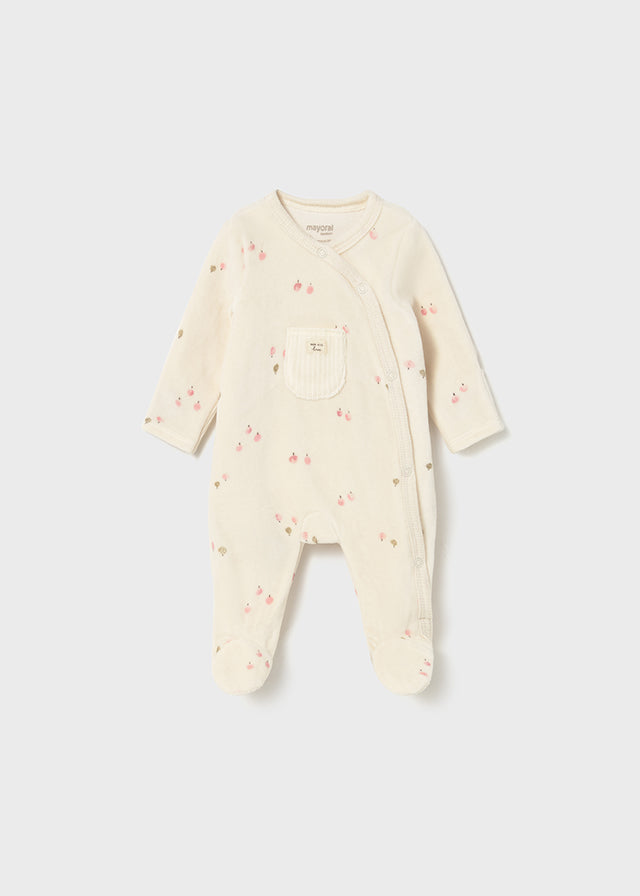 Mayoral Velour Onesie
