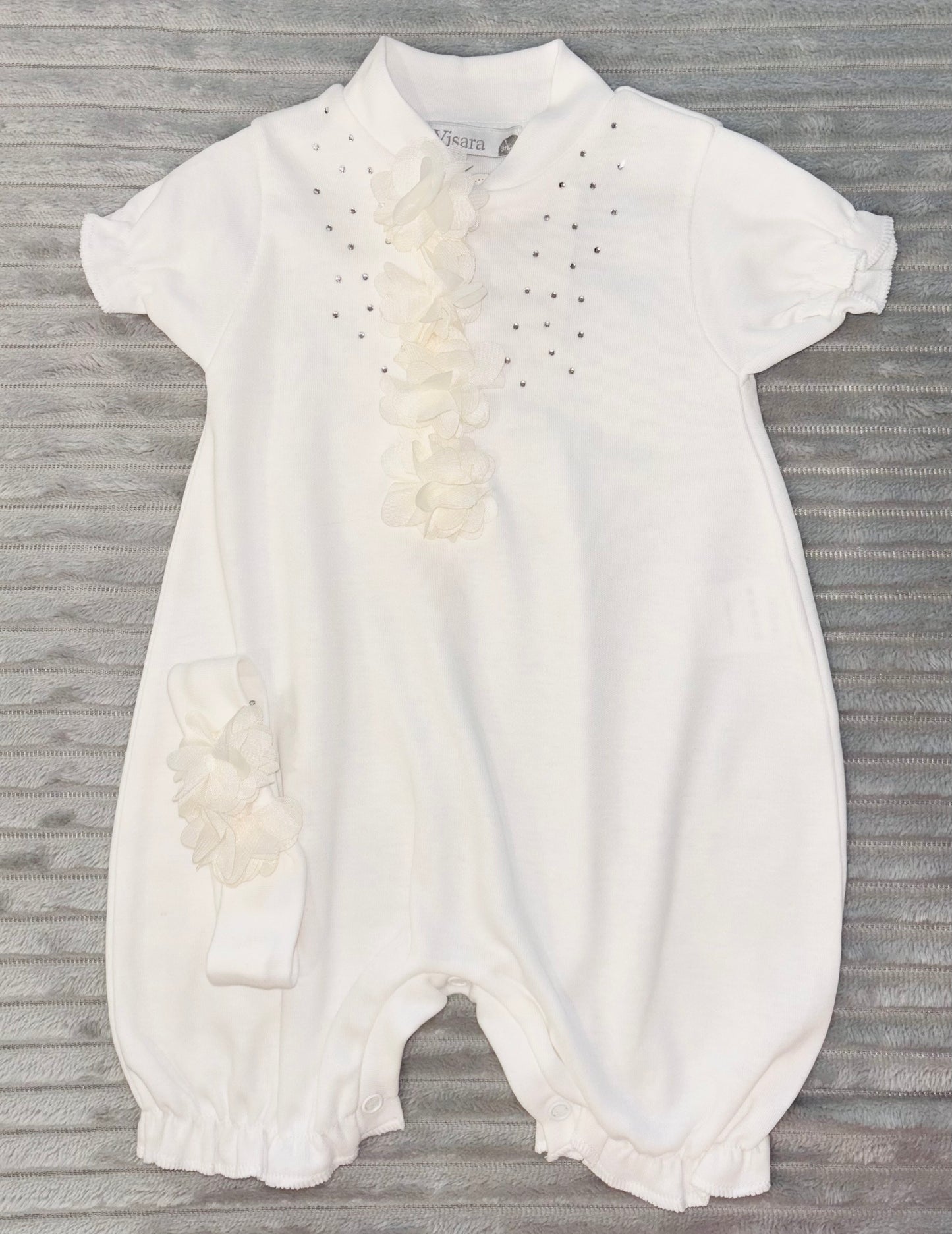 Visara Ivory Romper