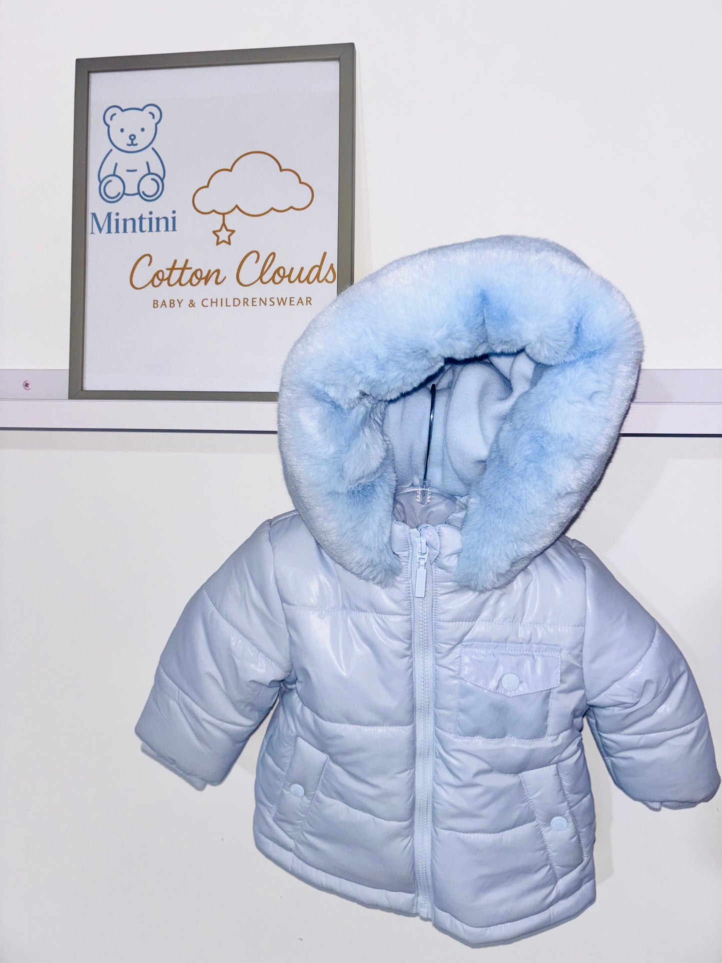 Mintini Blue AW25 Coat