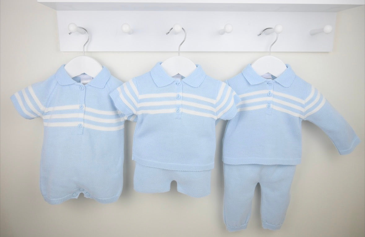 Pex Blue Mateo Shorts Set