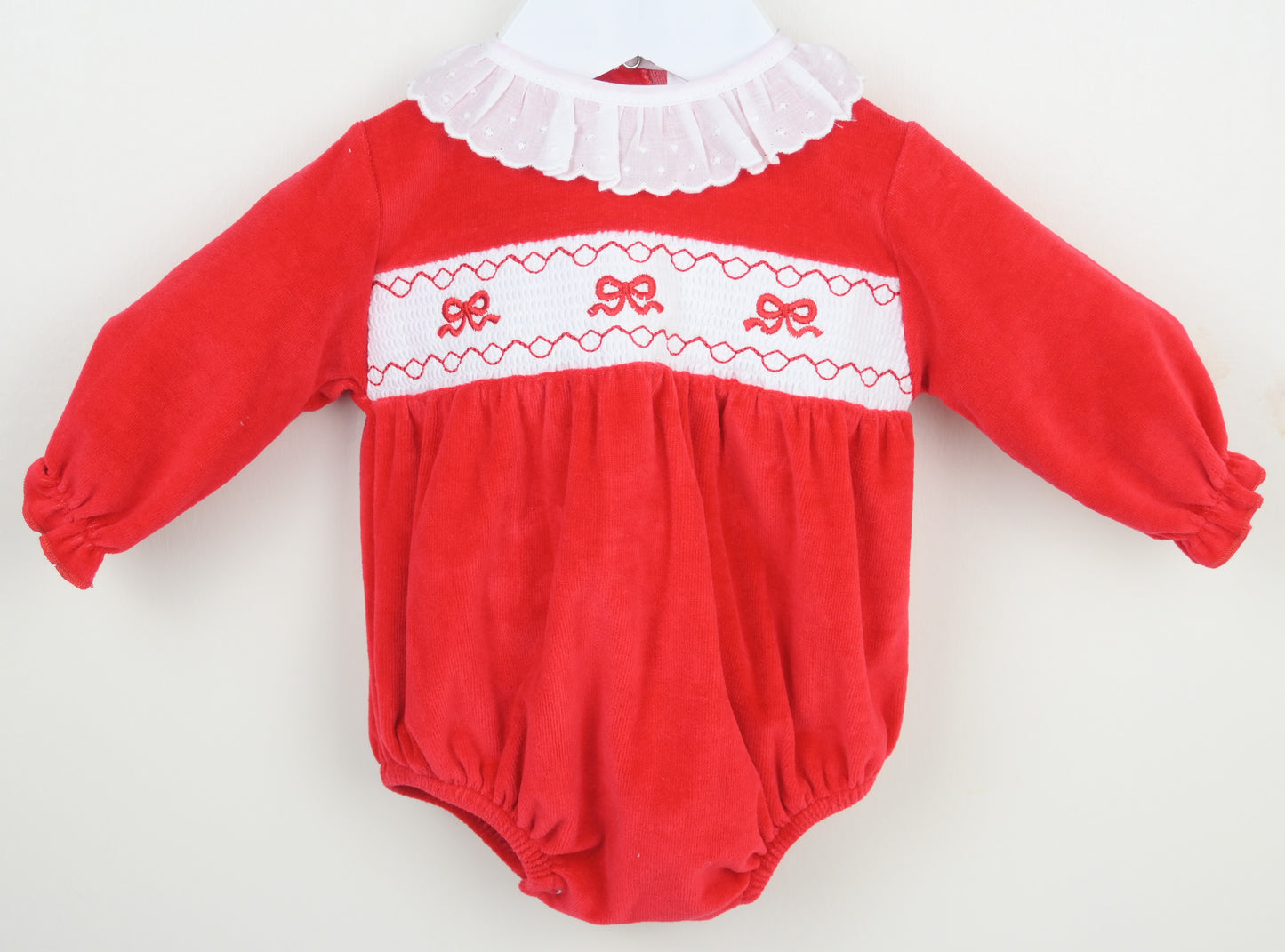Pex Red Bow Romper