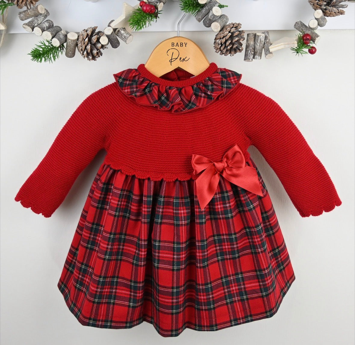 Pex Izzie Red Tartan Dress