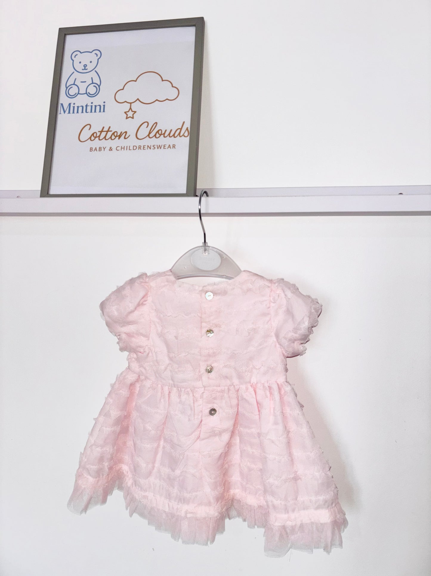 Mintini Pink Frill Dress