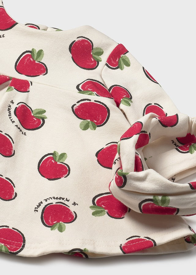 Mayoral Apple Dress Set