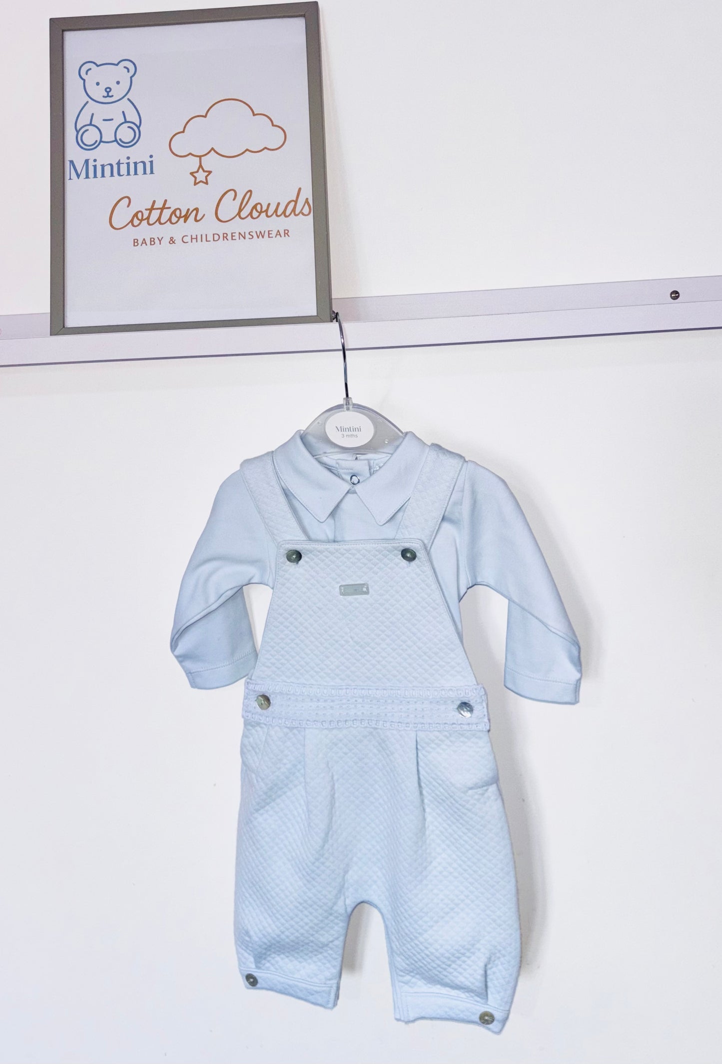 Mintini Blue Dungaree Outfit AW25