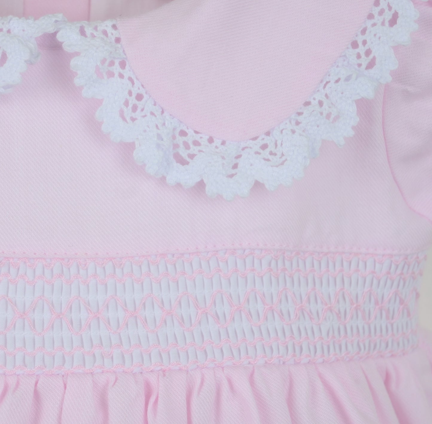 Pex Pink Smock Dress