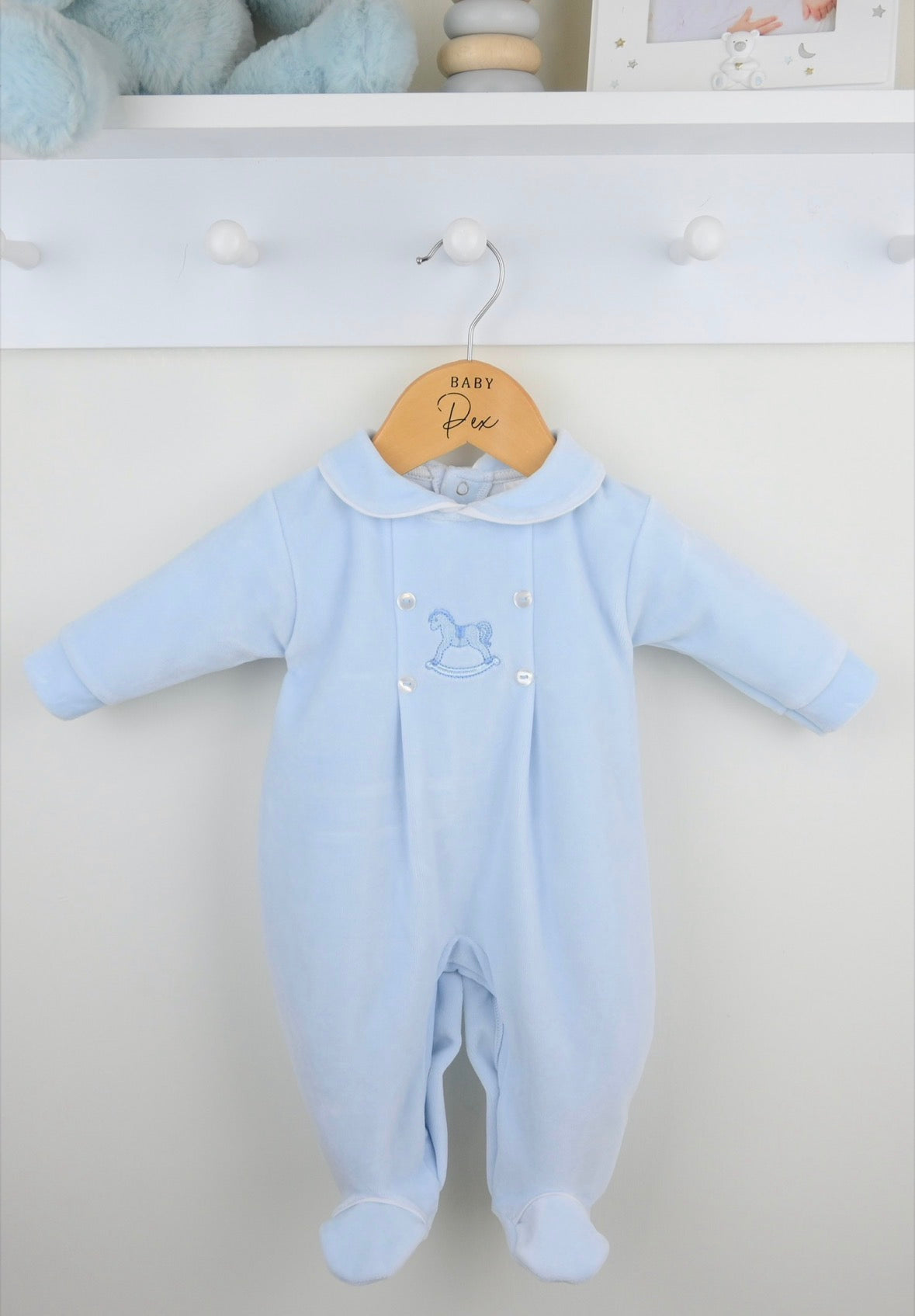 Pex Blue George Sleepsuit