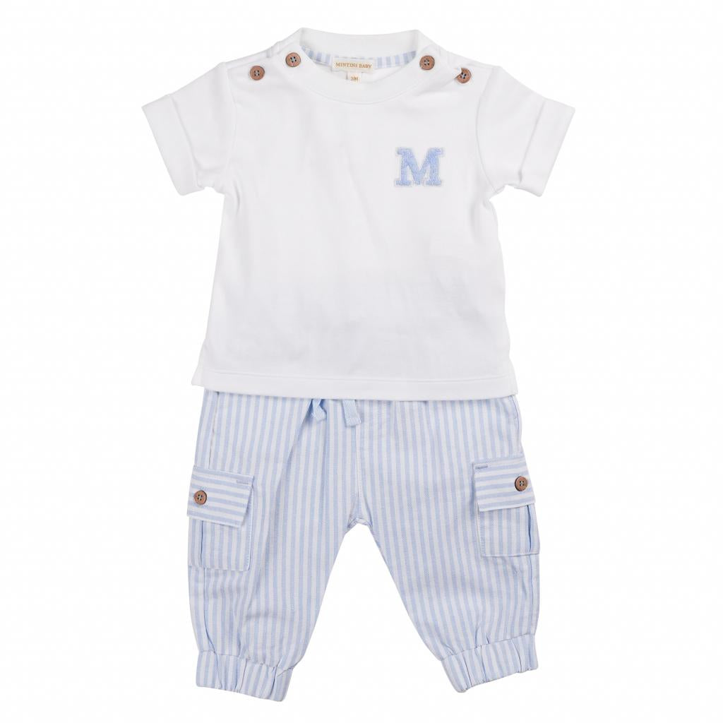 Mintini Stripe Trouser Set