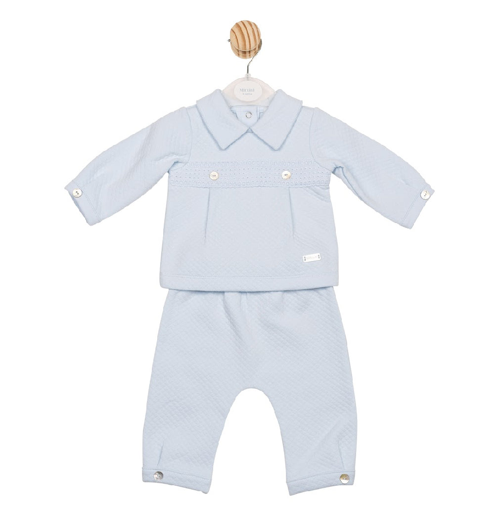 Mintini Blue AW25 Polo Set