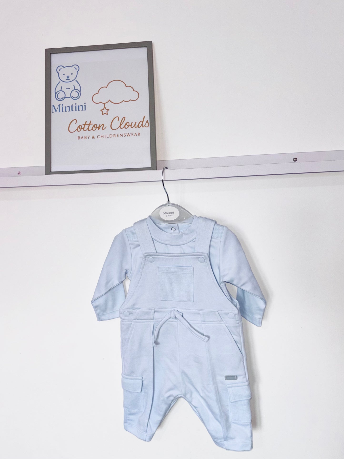 Mintini Blue Dungaree AW25
