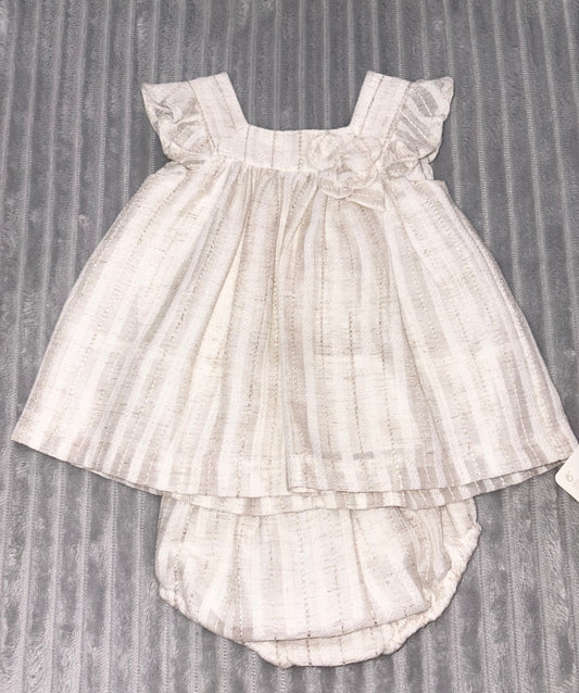 Mayoral Beige Dress Set