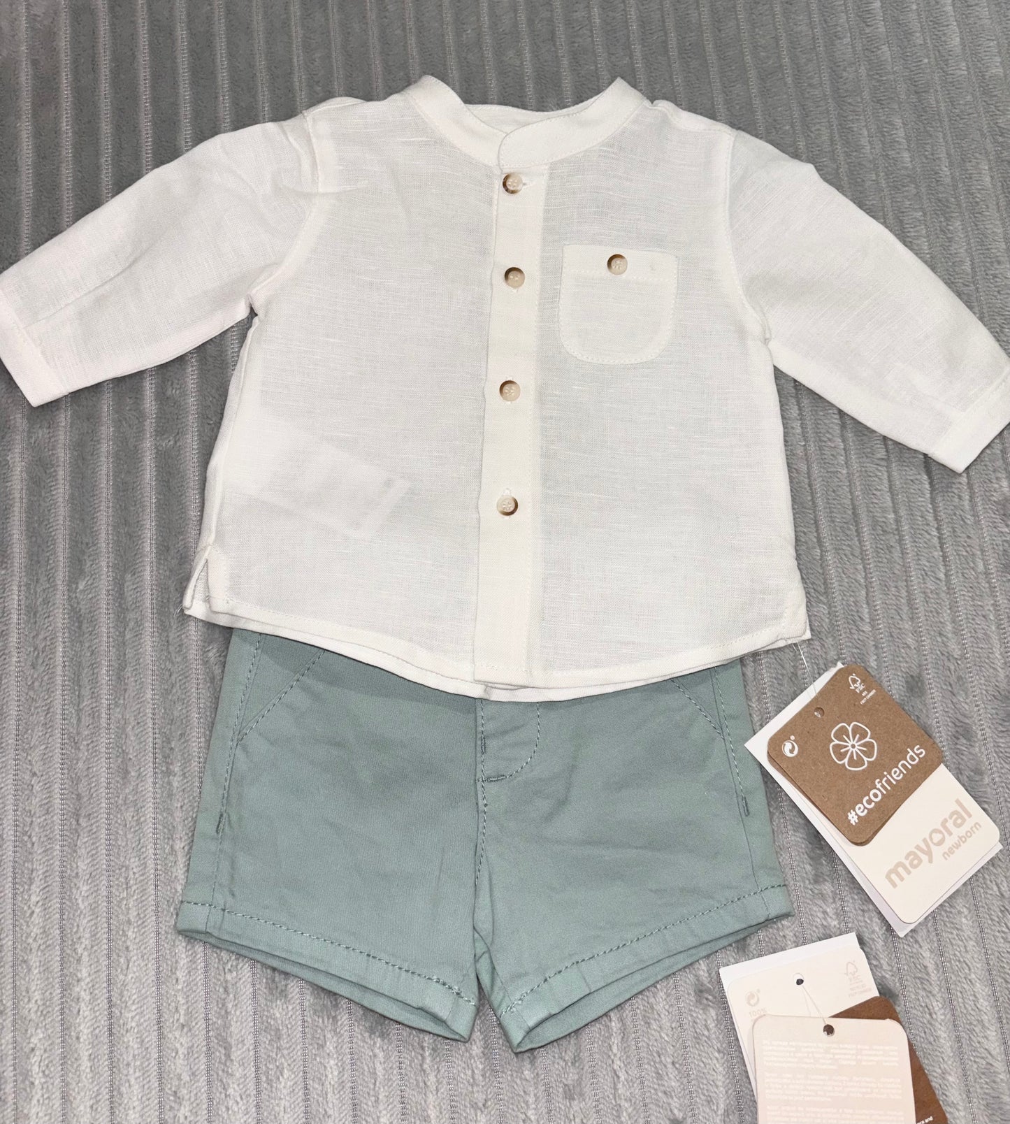 Mayoral Shirt & Short Set