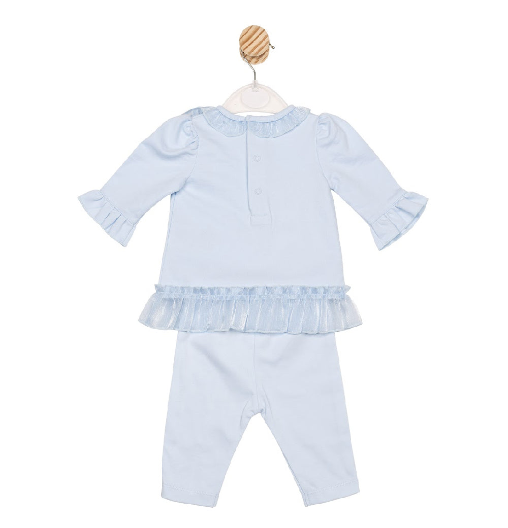 Mintini Blue Bow Tunic Set