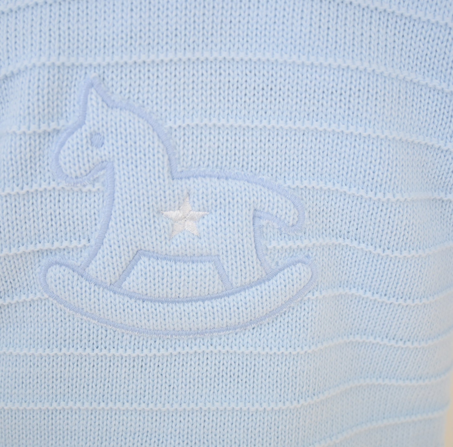 Pex Blue Rocking Horse Trouser Set