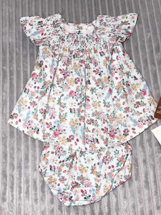 Mayoral Floral Dress Set